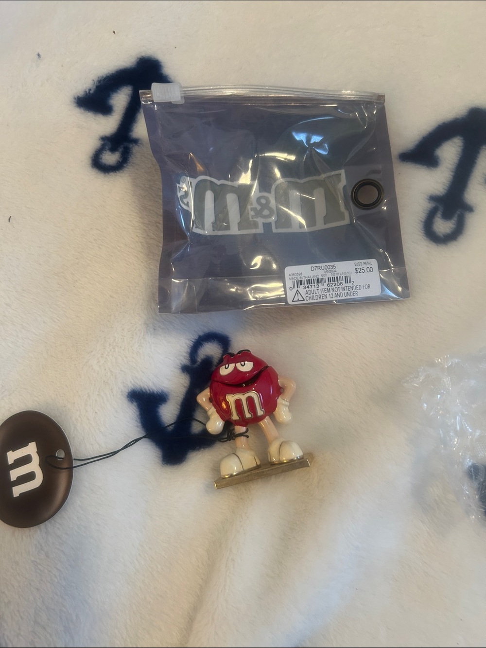 M&M'S Red Character Figurine with White Details